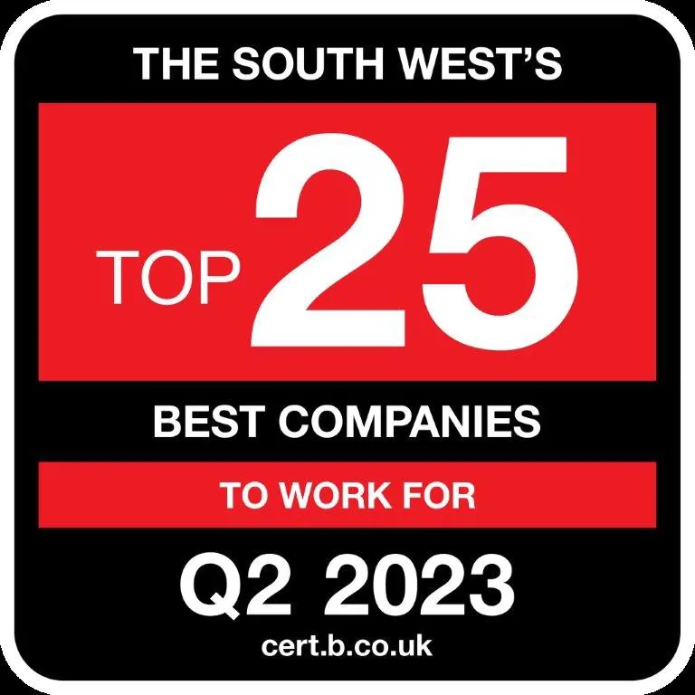 The south west's top 25 best companies to work for logo award